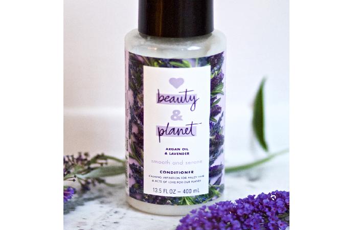 Love Beauty & Planet Argan Oil and Lavender Sulfate Free Smooth and Serene Shampoo