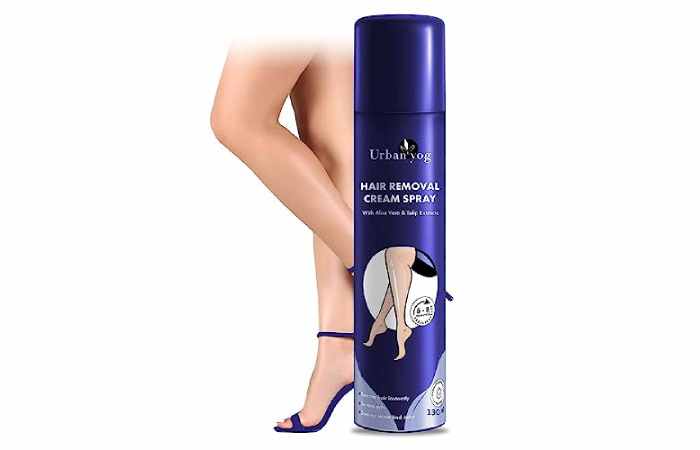 Amazon. in - Urban Yog Hair Removal Cream Spray for Women