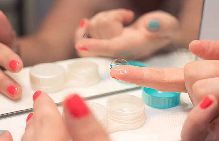 Cleaning and Storing Lenses and Cases