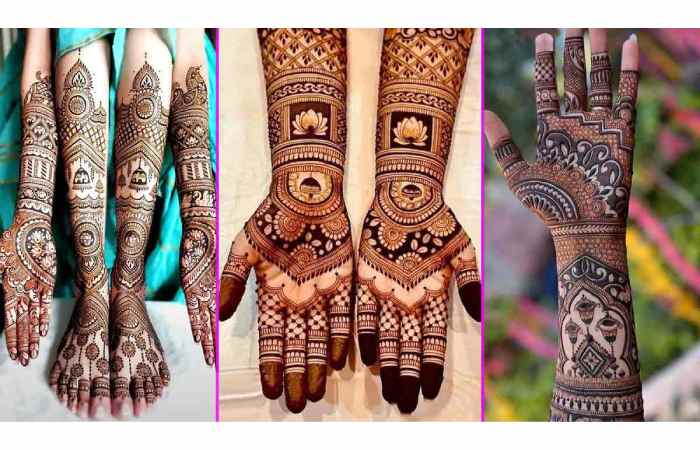 Full Hand Beautiful Henna Design For Bride!