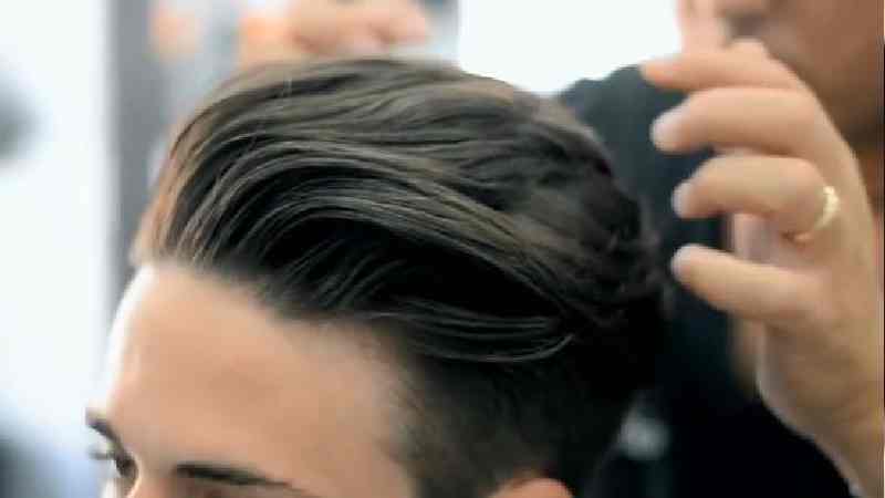 The Quiff for Long Hair Male