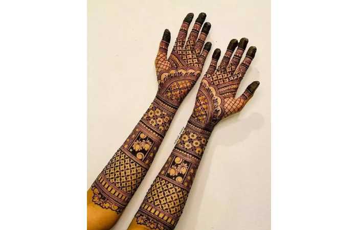 Unique Bridal Mehndi Designs Full Hands