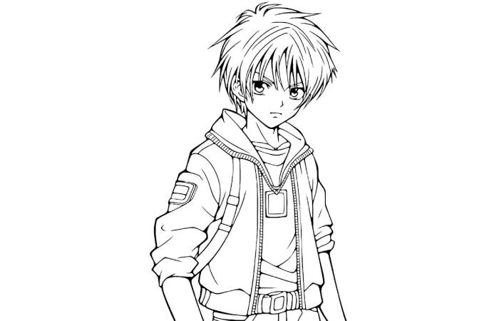 35 Anime Coloring Pages: Free Printable Sheets