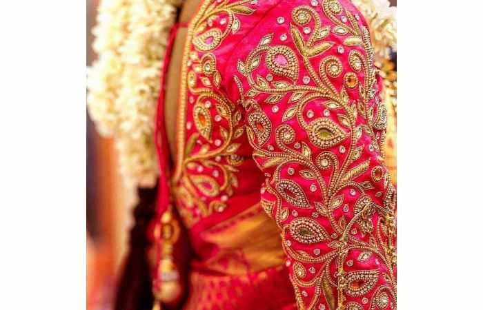 Aari Work – Hand Work Design – Maggam Work – Bridal Blouse Designs – 928