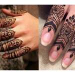 Finger Instagram Stylish Back Hand Mehndi Designs