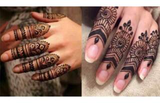 Finger Instagram Stylish Back Hand Mehndi Designs