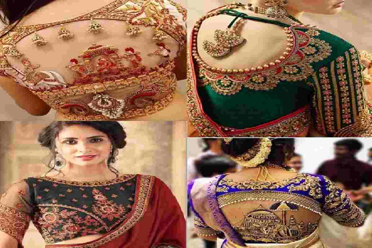 Wedding Aari Work Blouse Hand Designs with Price