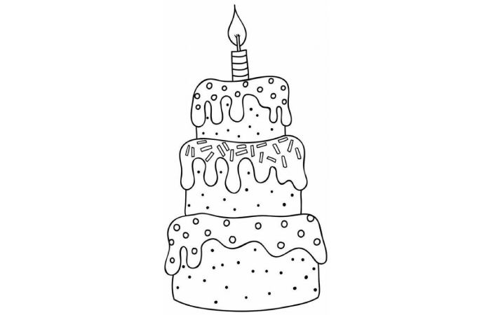 Trendy birthday banner drawing free printable - josephine