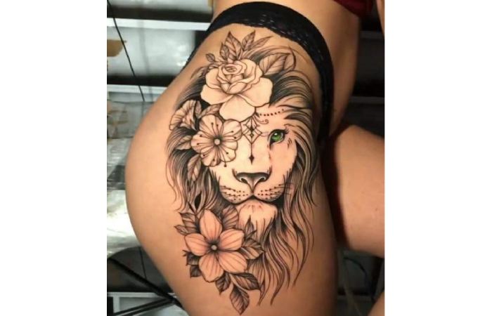 tatuajes de leones llamativos que harán que quieras tatuar