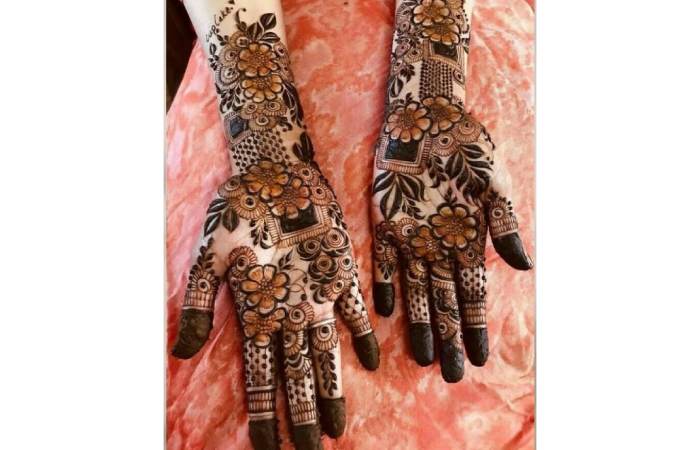 Modern mehndi