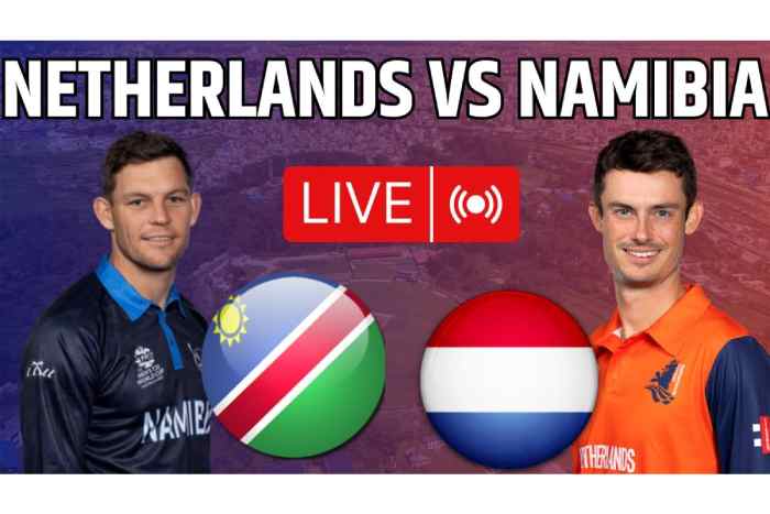 Namibia vs Netherlands, 3rd Match