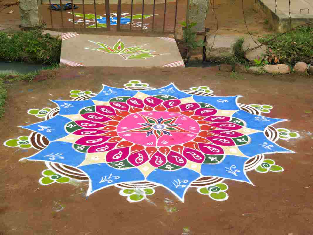 Small Rangoli Designs for Home